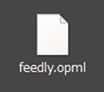 feedly-opml