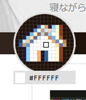 拡大鏡つきカラーピッカー