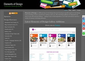 Elements of Design- Web Design Gallery