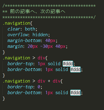 Ricty Diminished適用後のCSS