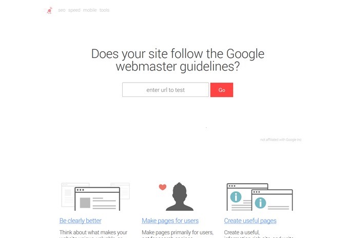 How to follow the Google webmaster guidelines