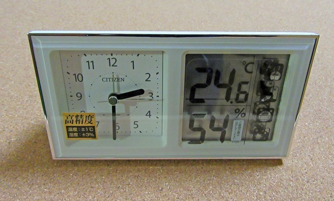 シーズンライフナビ時計正面