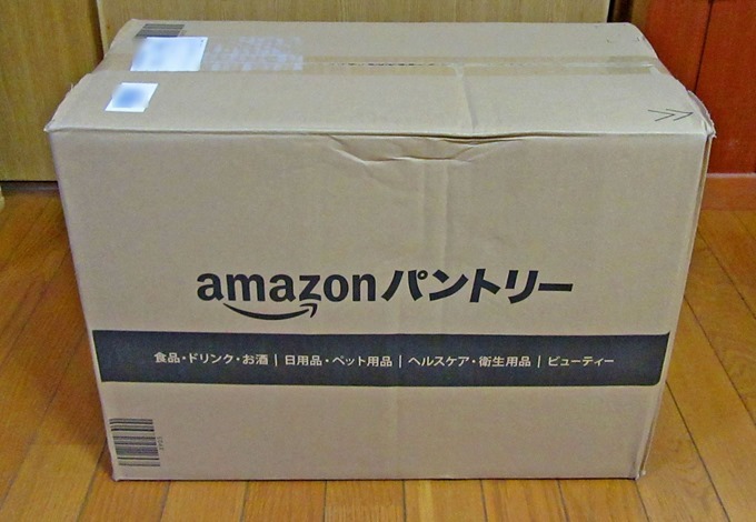 実際に届いたAmazonパントリーBox