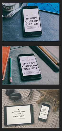 Magic Mockupsのスマートホン雛形