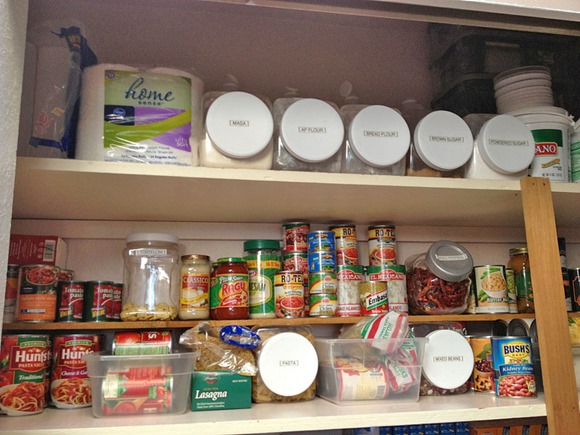 家庭の食料貯蔵室