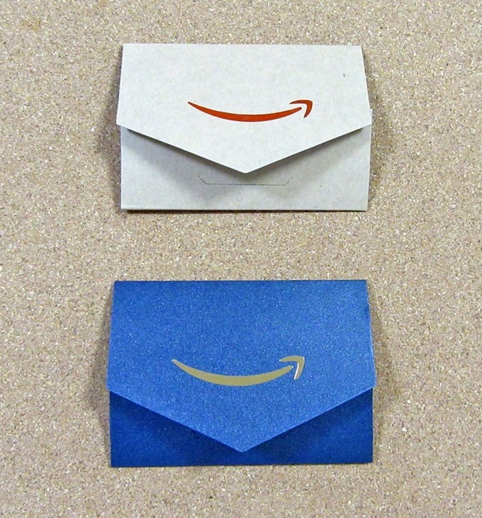 Amazonギフト券（封筒タイプ）ミニサイズの封筒