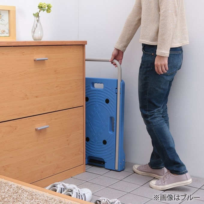 台車折りたたんだ状態 台車折りたたんだ状態