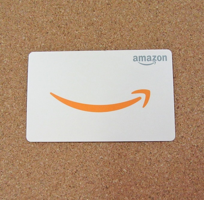 Amazonギフトカードオレンジ（正面）
