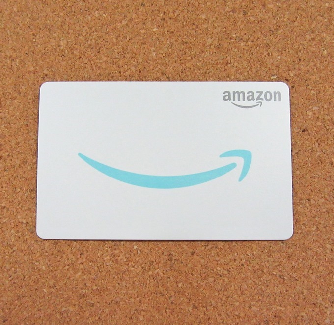 Amazonギフトカードブルーボックス（正面）